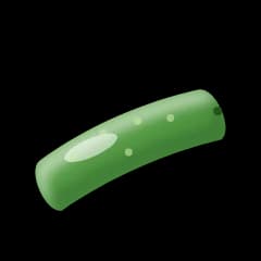 Illustration of a large cucumber, this week's size comparison